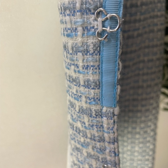 Women’s Jacket, Together, Size: 4, Color: Off-white/various blues, Front-Pockets - Picture 7 of 14